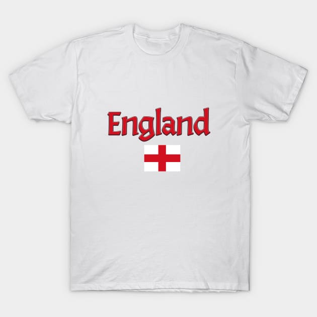 England flag of saint George T-Shirt by nickemporium1